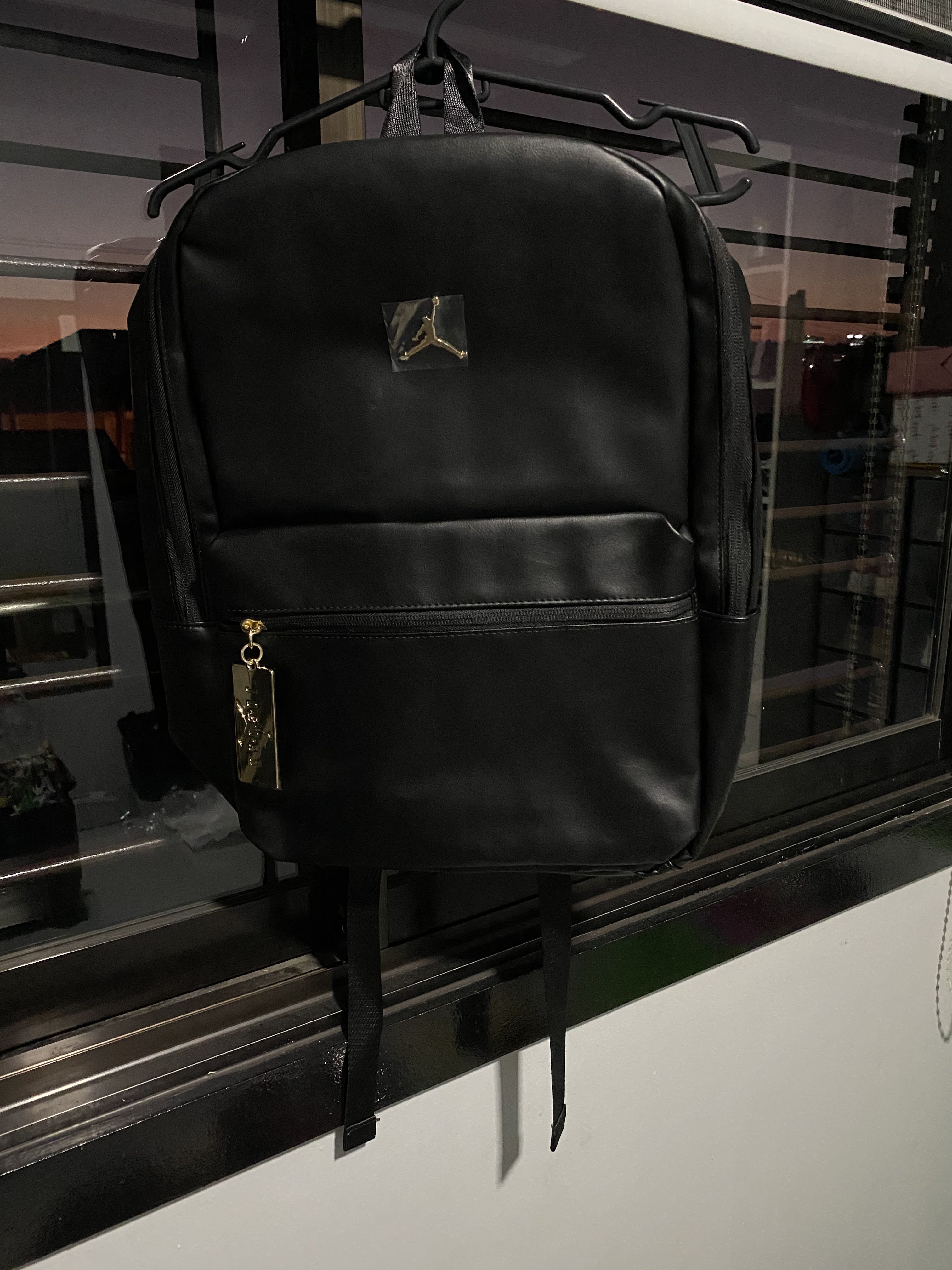 jordan leather backpack