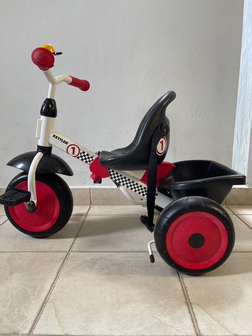 Kettler Toddler Tricycle bicycle wagon, Babies & Kids, Infant Playtime