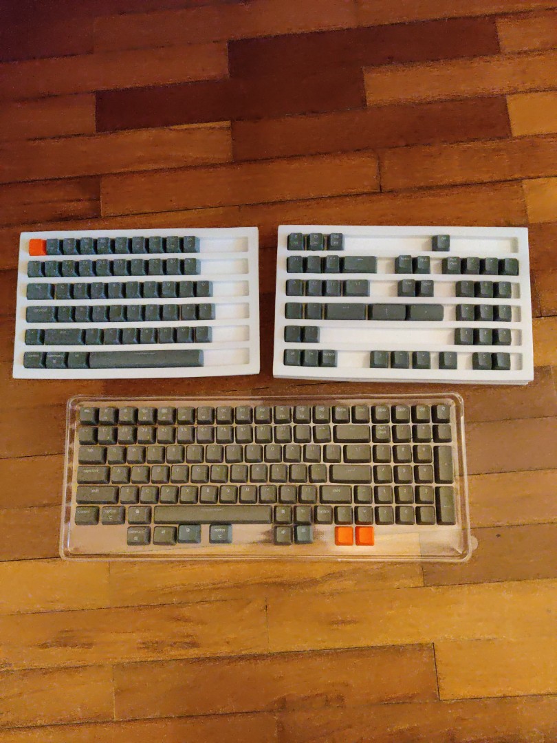 Keychron K4 keycaps, 2 sets. Only keycaps, Computers & Tech, Parts