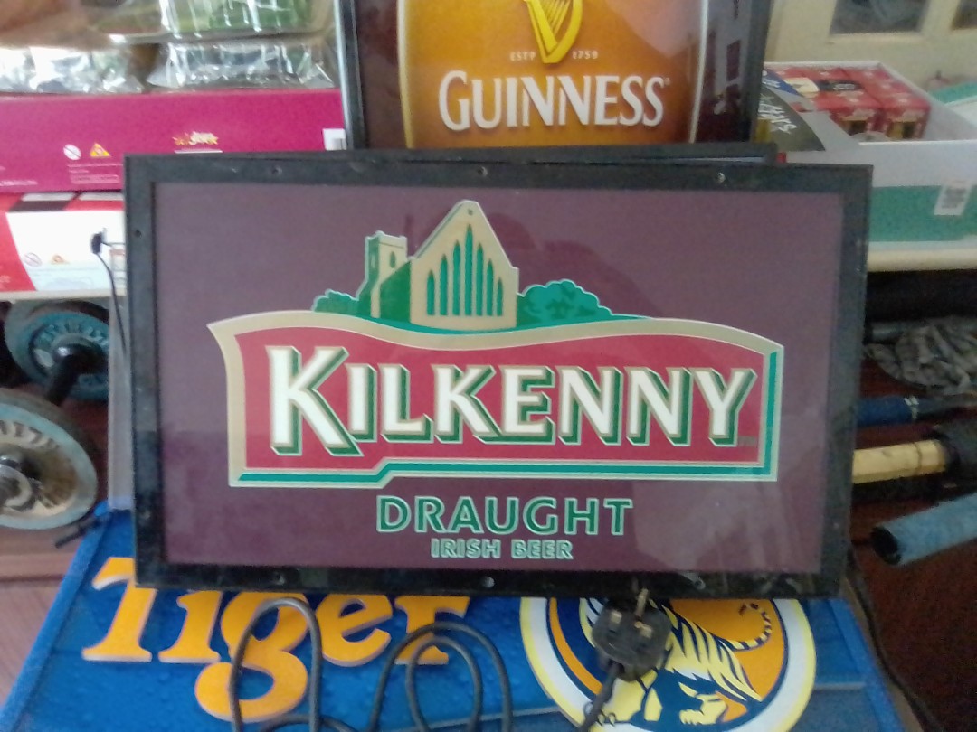 Kilkenny beer sign, Hobbies & Toys, Collectibles & Memorabilia, Vintage