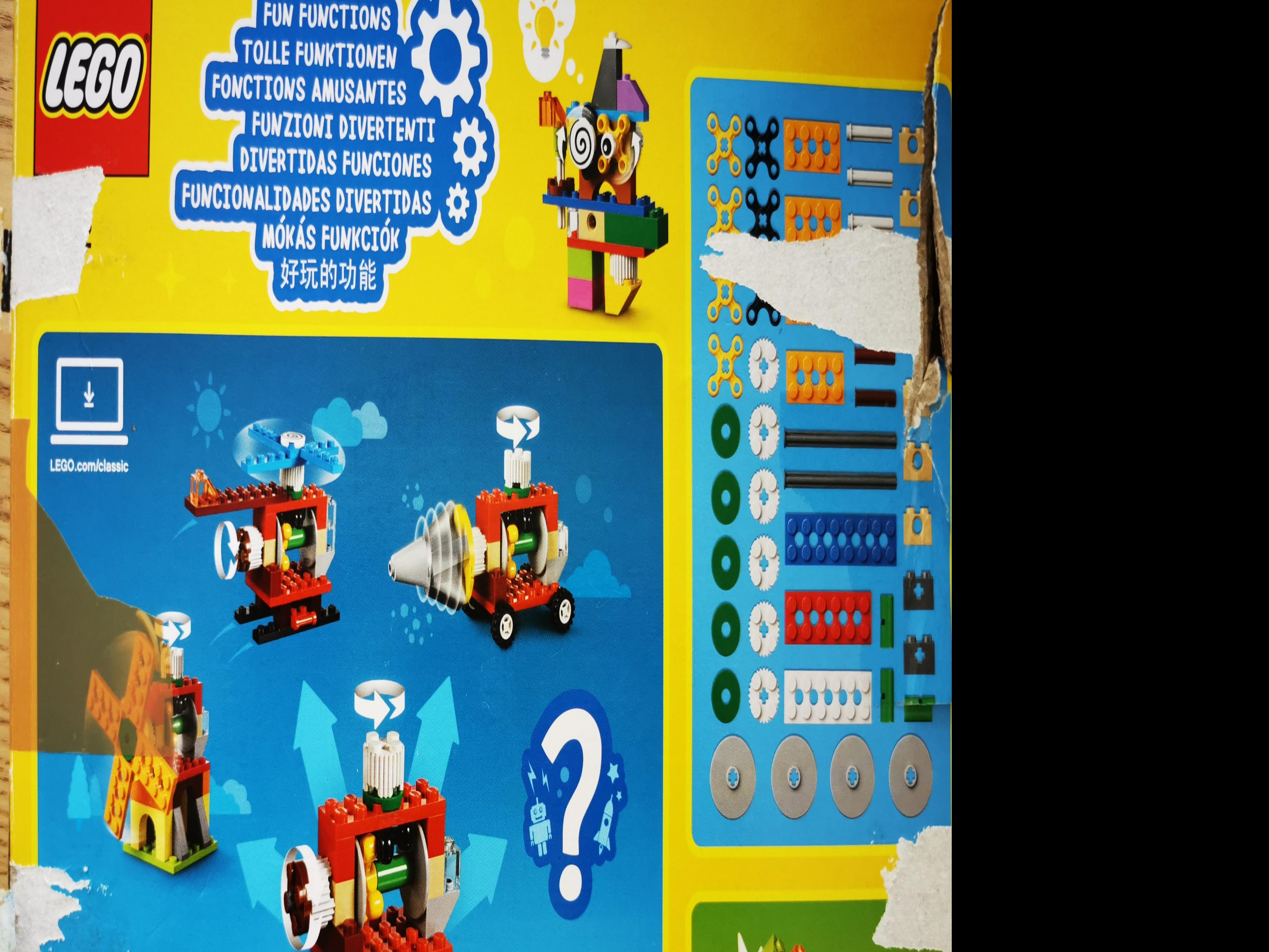Lego classic discount 244 pieces