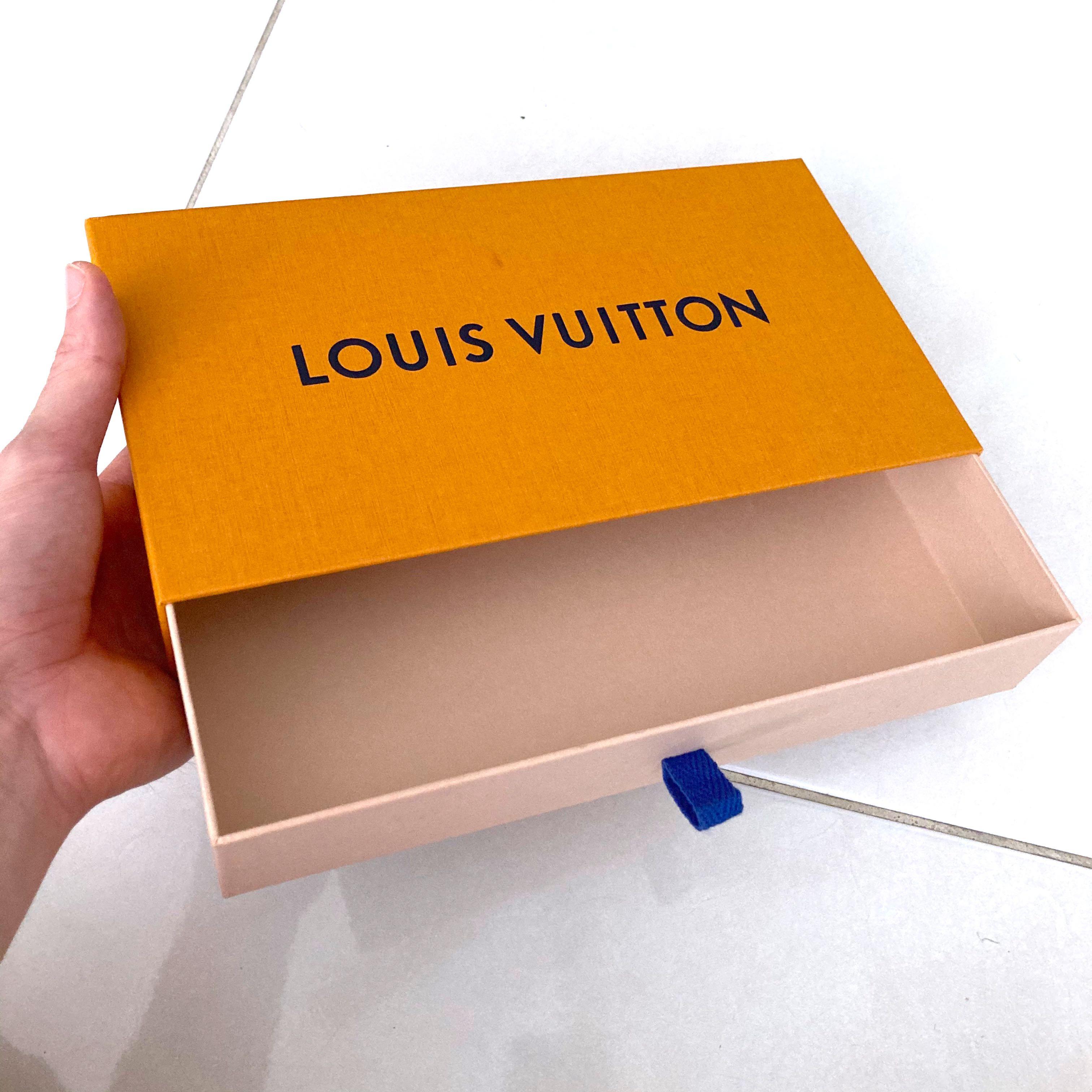 Authentic Louis Vuitton box. Dimensions are: 5.75” - Depop