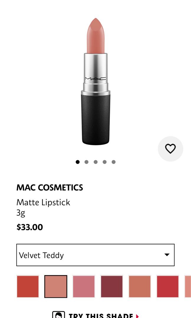 mac teddy lipstick