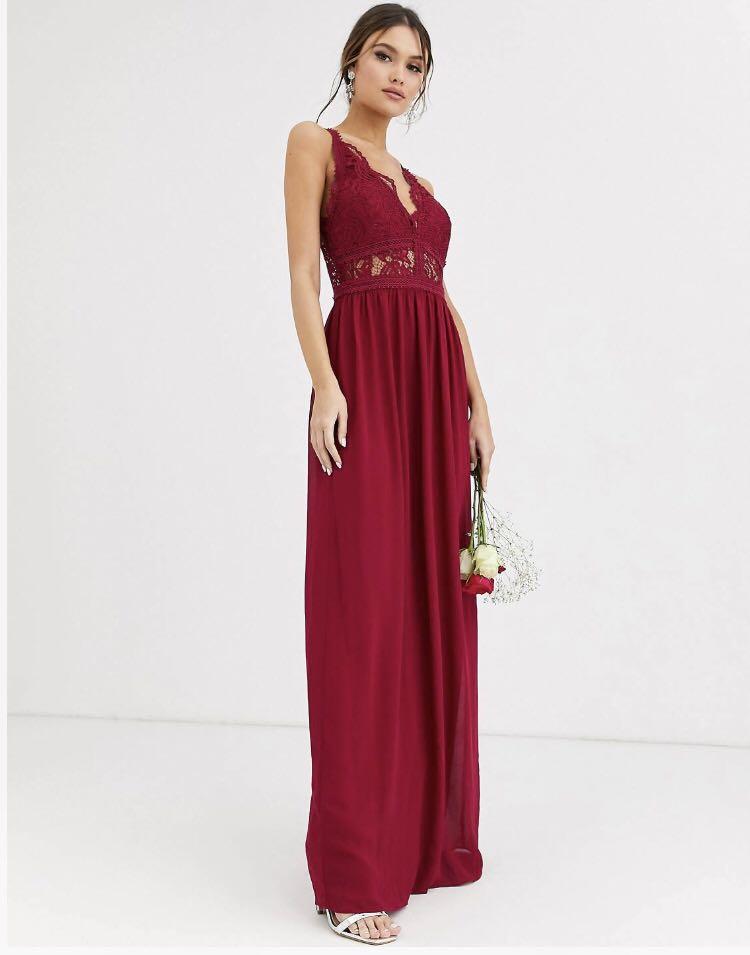 Maroon christmas top dress