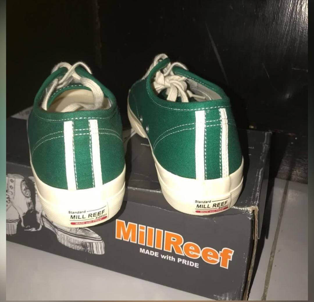 Mill Reef (Category: Sneakers) located in Kuala Lumpur. Submitted by szaaaa (Listing ID 1069821291, Image 2). Description: Made in JAPAN UK7 ws: +60 18 220 4818.