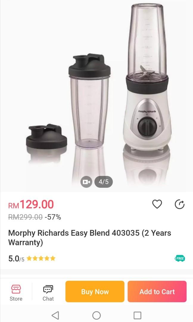 Morphy richards easy blend top