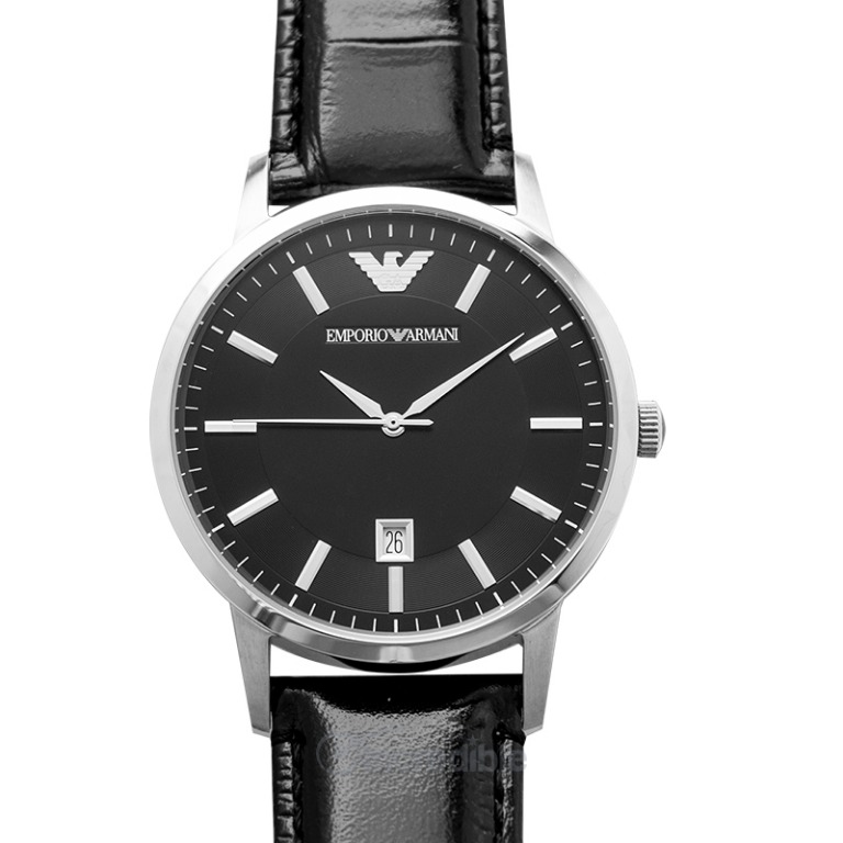 NEW Emporio Armani Classic Black Dial Men s Watch AR2411 Luxury Watches on Carousell