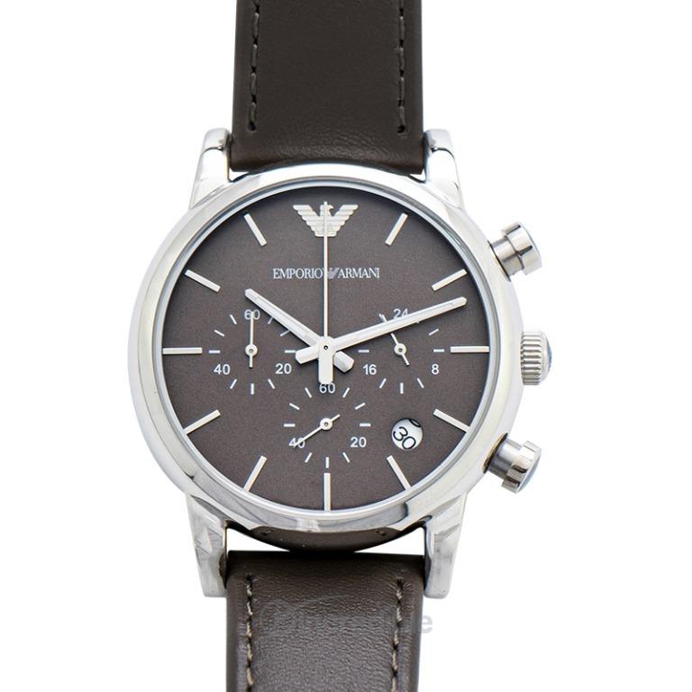 [NEW] Emporio Armani Classic Chronograph Stainless Steel Watch 41mm ...