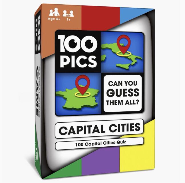 Bane vasketøj Sodavand New! 100 Pics Guess capital cities 猜首都travel game 認識世界系列親子遊戲益智遊戲, 興趣及遊戲,  玩具& 遊戲類- Carousell