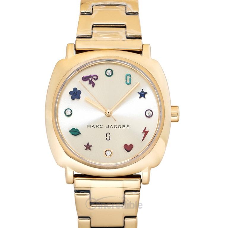 NEW Marc Jacobs Mandy Gold Tone Dial Ladies Watch MJ3549