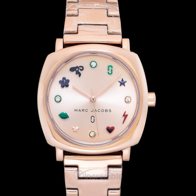 Marc jacobs mandy outlet watch rose gold