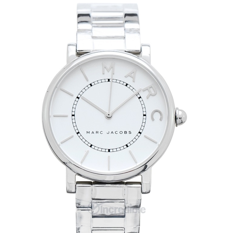 NEW Marc Jacobs Roxy Silver Dial Ladies Steel Watch 36MM MJ3521