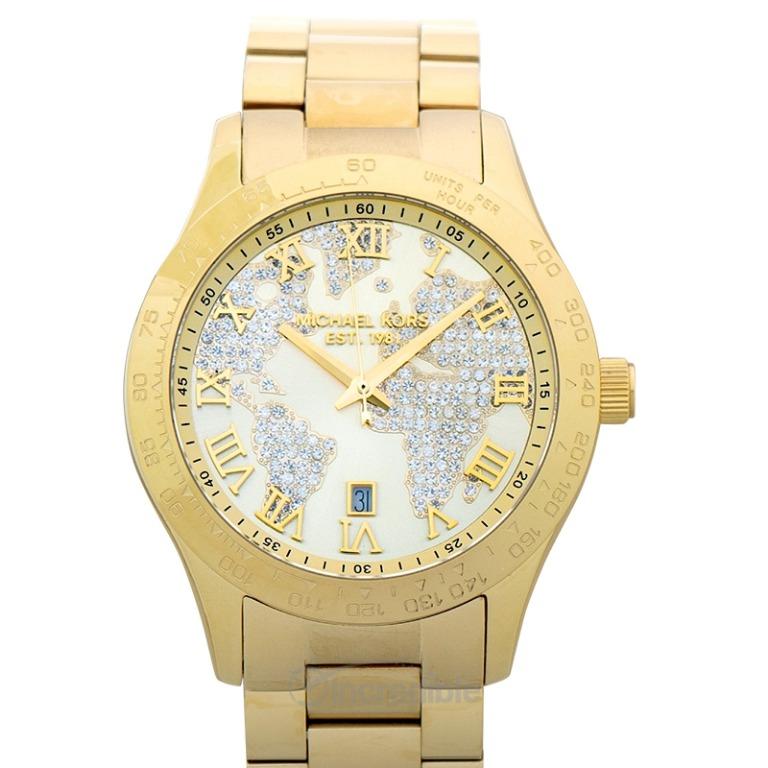 Michael kors watch best sale map