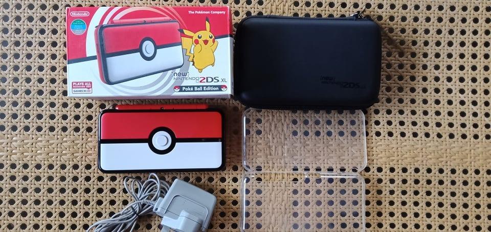 New Nintendo 2ds Xl Pokeball Edition Not Yet Cfw Video Gaming Video Game Consoles Nintendo On Carousell