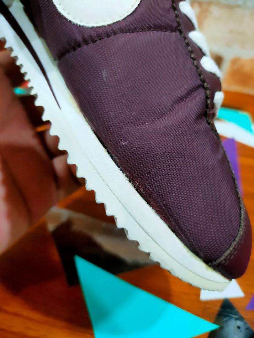 Nike cortez maroon Men s Fashion Footwear Sneakers on Carousell