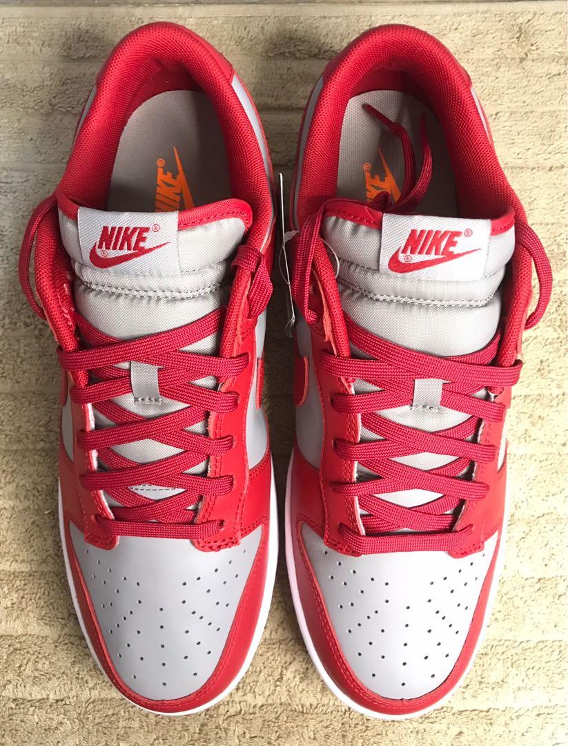 nike dunk low crease