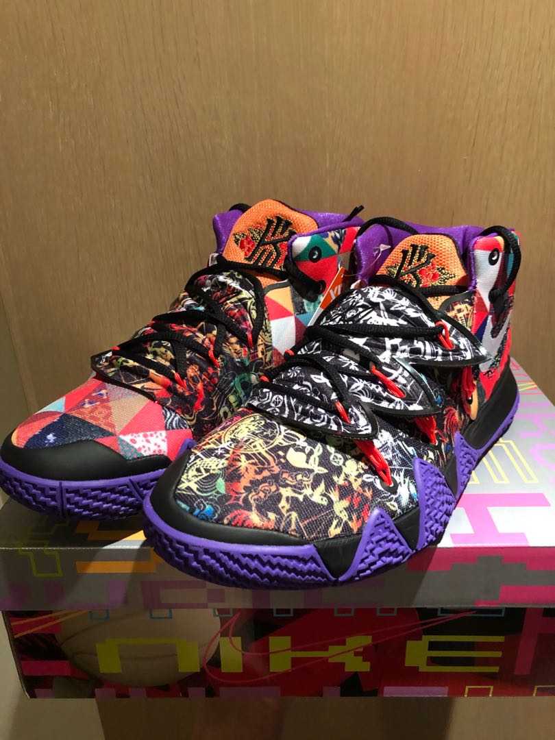 Nike KyBrid (Kyrie Hybrid) S2 CNY EP 艾榮四+五+六代混合版US 10.5 EU 44.5, 男裝, 鞋, 波鞋-  Carousell