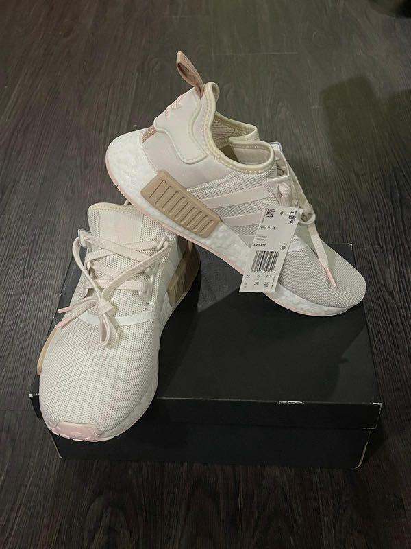 Nmd_r1 primeknit shoes chalk white sales