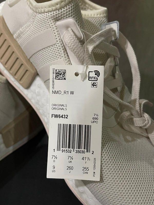 NMD R1 Chalk White Women s Fashion Footwear Sneakers on Carousell