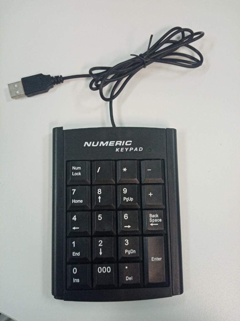 Number lock keypad, Computers & Tech, Parts & Accessories, Other Accessories on Carousell