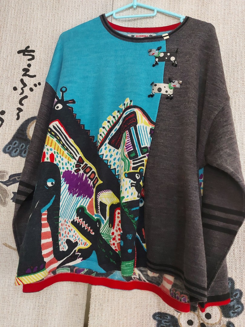 レアアルベロベロ Woo-Miのポップなセーター