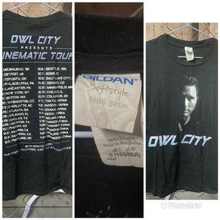 Owl City band vintage shirt