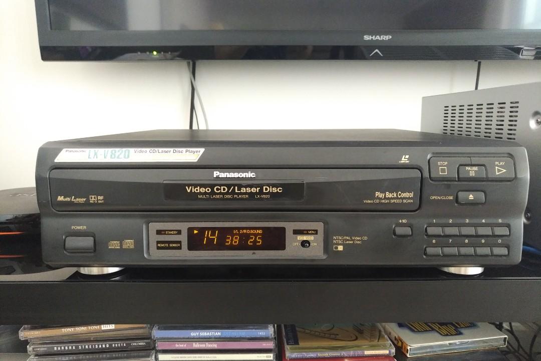 Panasonic Laser disc LD/CD/VCD player, TV & Home Appliances, TV