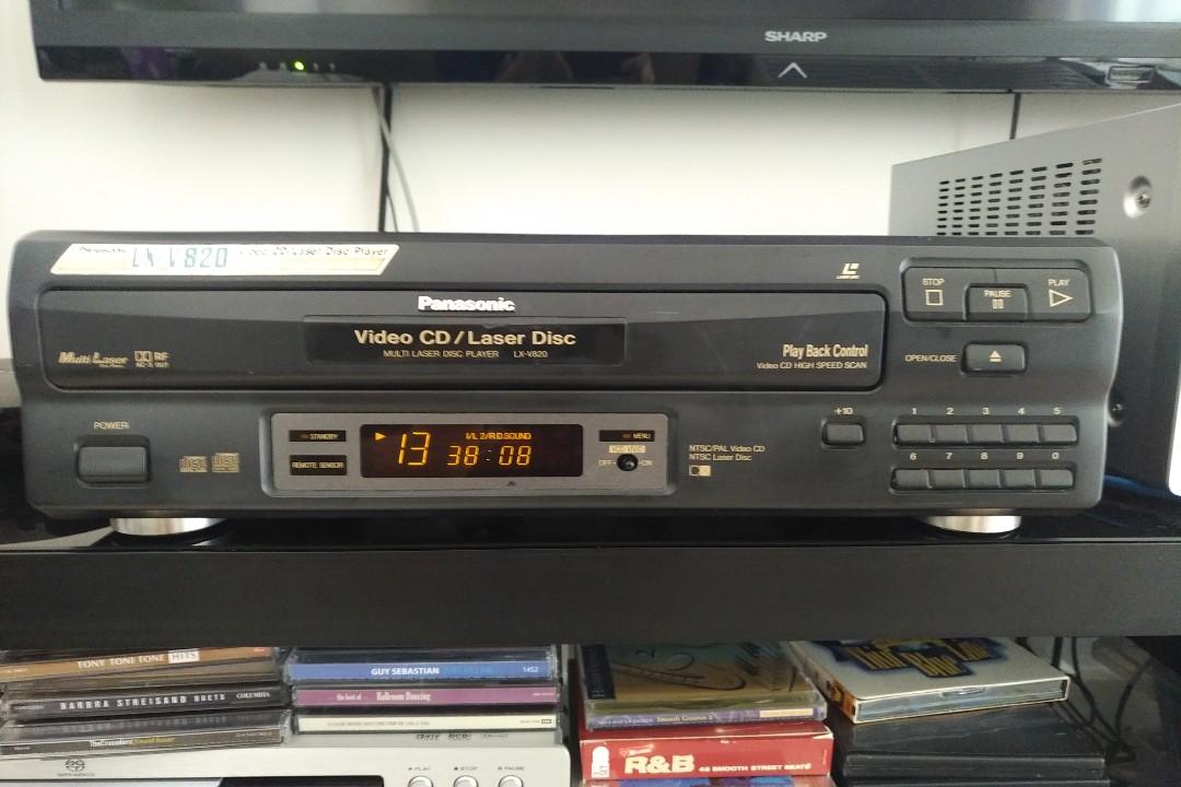Panasonic Laser disc LD/CD/VCD player, TV & Home Appliances, TV