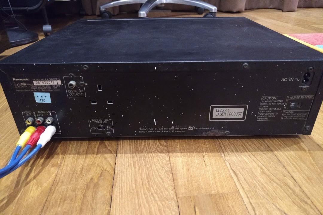 Panasonic Laser disc LD/CD/VCD player, TV & Home Appliances, TV