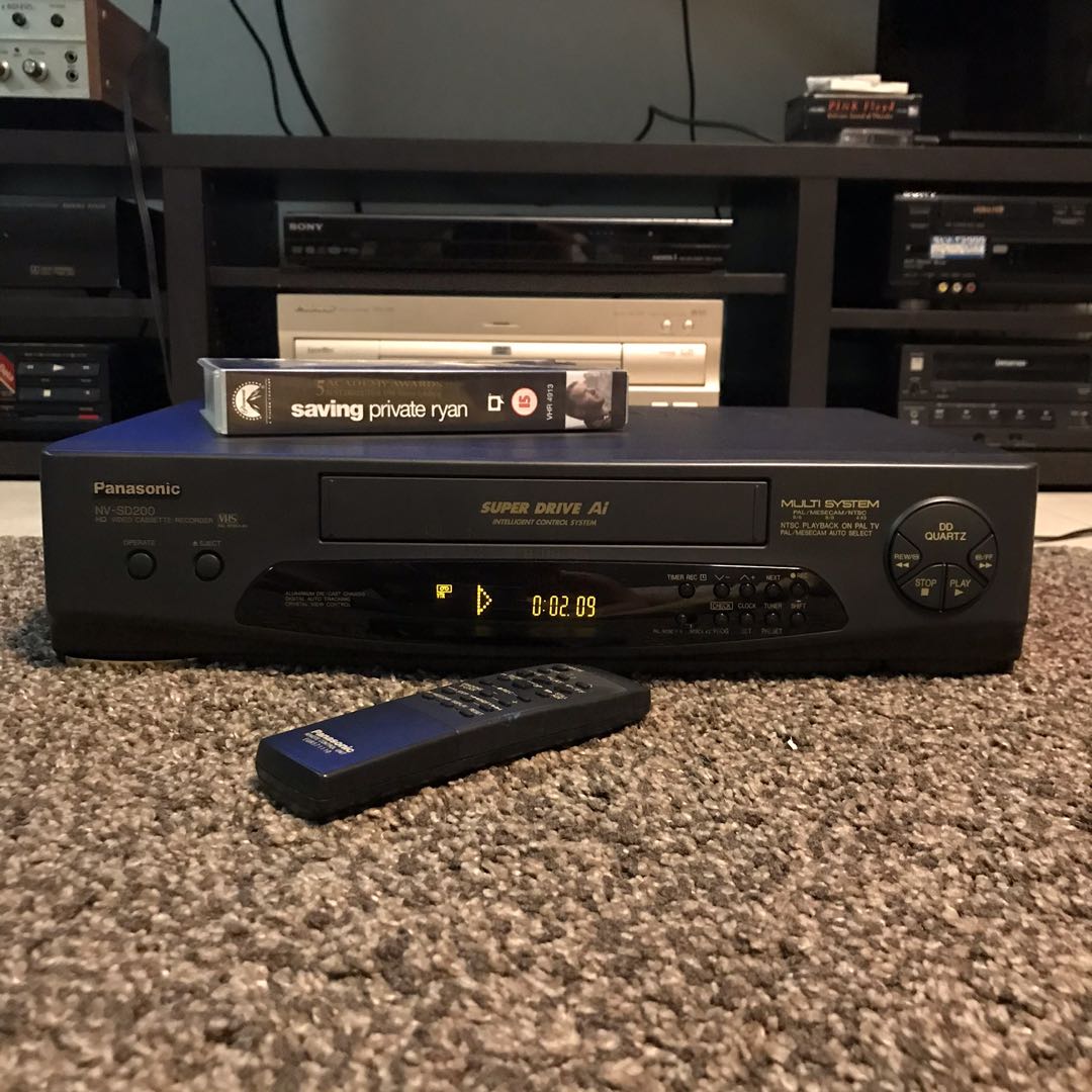 Panasonic NVSD200 VHS VCR Video Cassette Tape Player, TV & Home