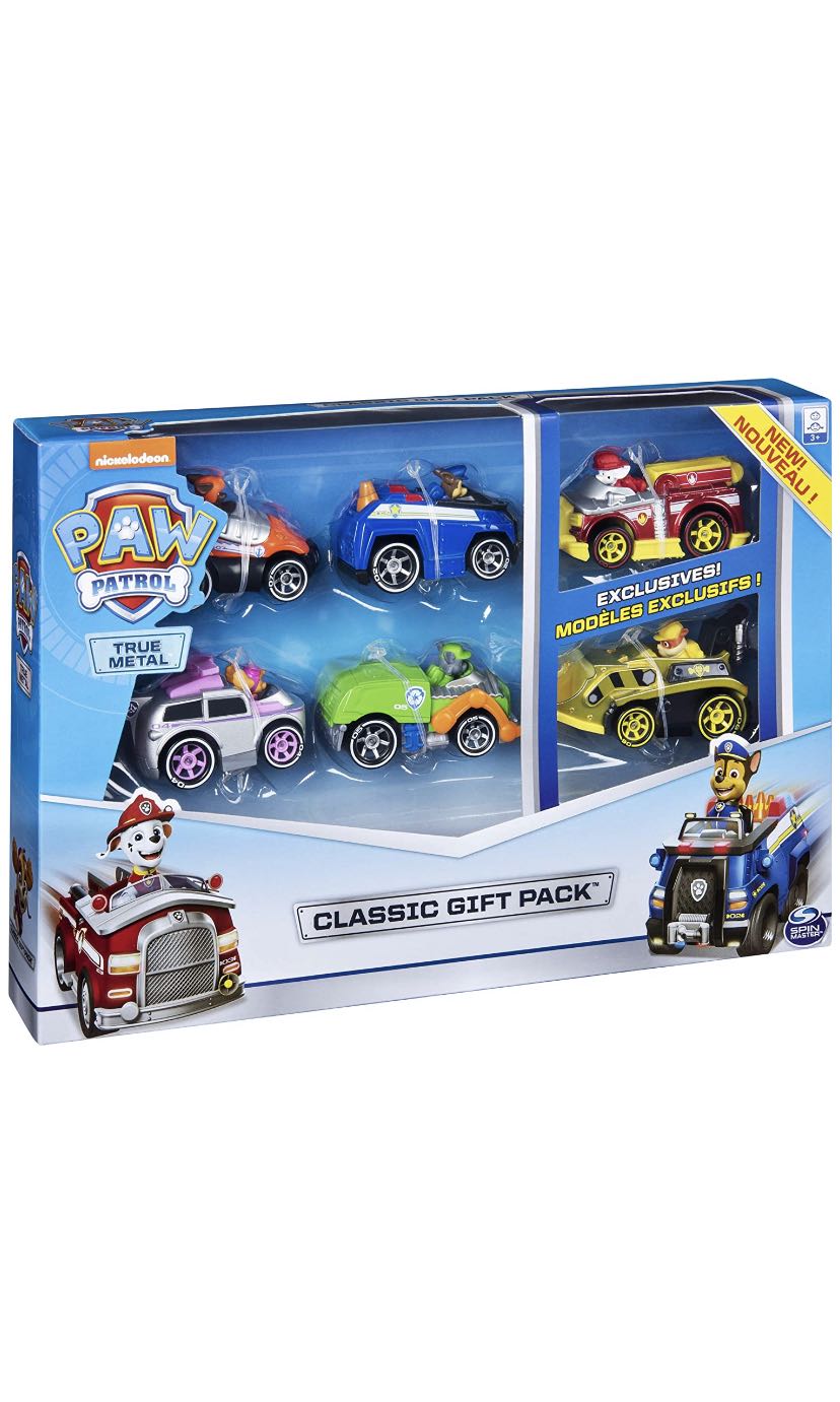 Paw patrol true hot sale metal classic gift pack