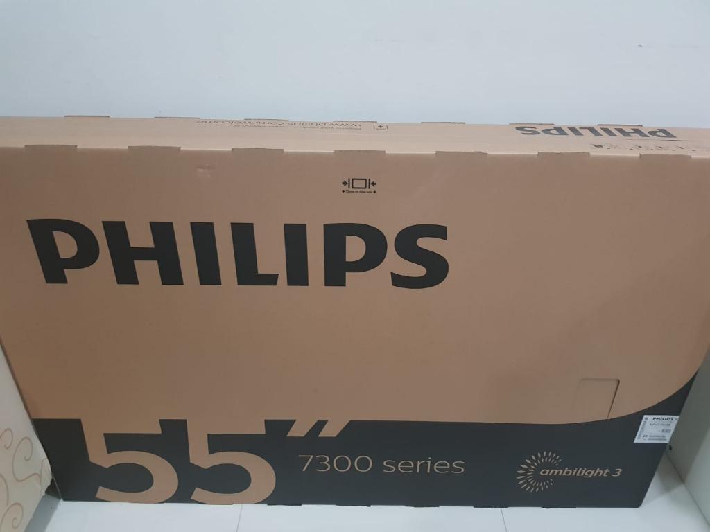 brand new philips 55put7303 ultra slim 4k uhd led android tv