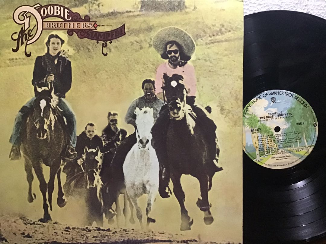 PIRING HITAM Doobie Brothers Stampede 1975 VINYL LP Anubis Rock, Hobbies   Toys, Music  Media, CDs  DVDs on Carousell