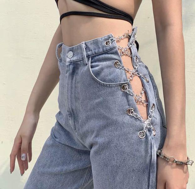 Chain denim jeans Clearance