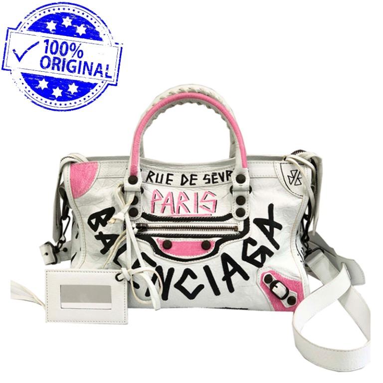 Harga tas sales balenciaga graffiti original