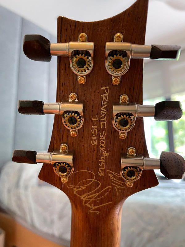 Prs Private Stock Mccarty Signature Insane Figured Rosewood Hobbies Toys Music Media Musical Instruments On Carousell