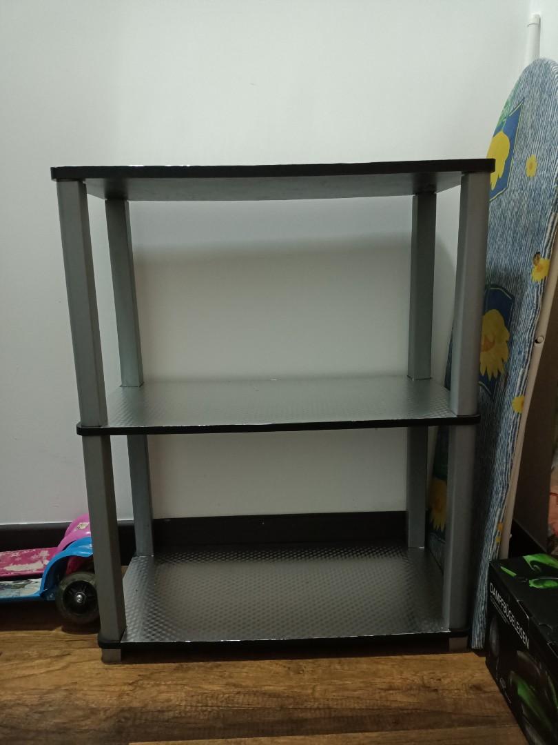 rak 3 tingkat, furniture & home living, furniture, shelves