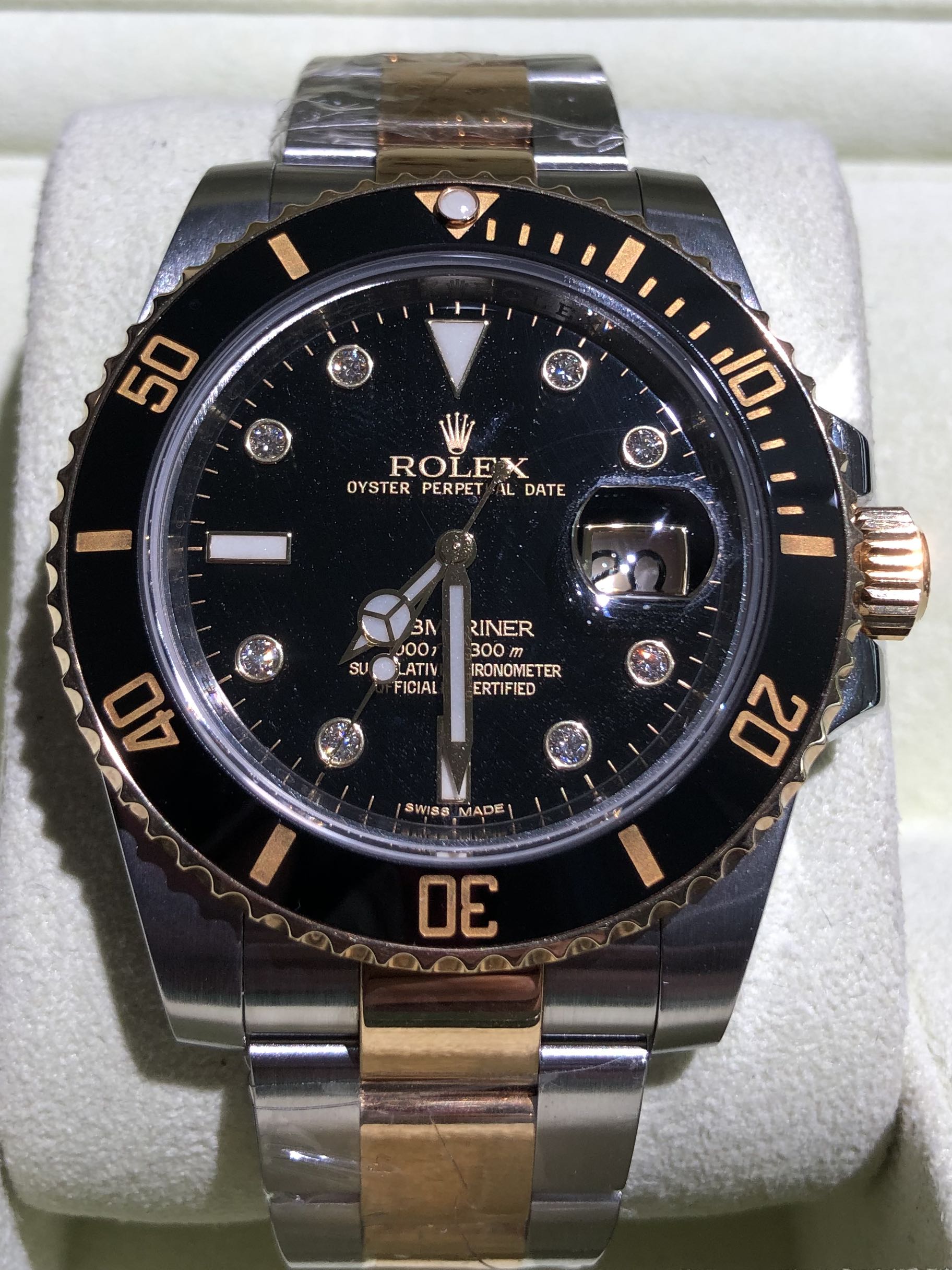 Submariner clearance diamond dial