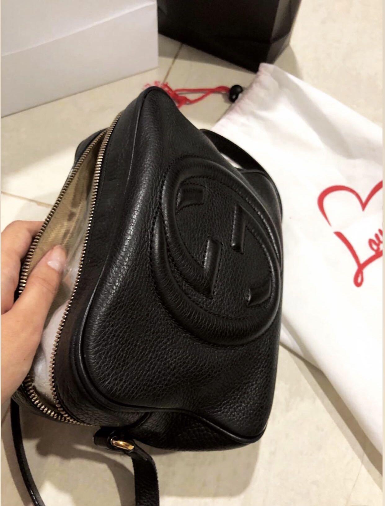Preloved gucci soho clearance disco bag