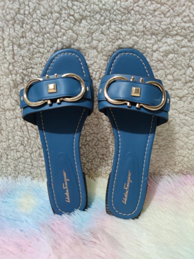 Ferragamo solar slides cheap