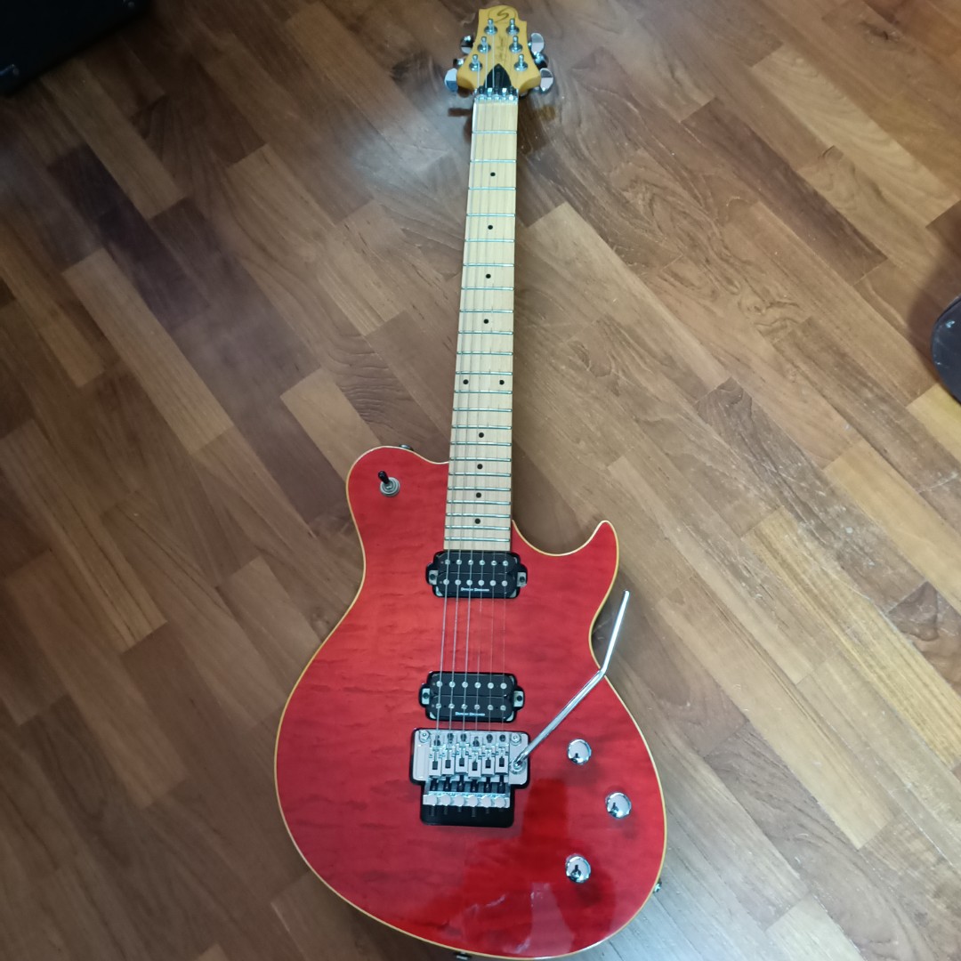 Greg bennett clearance fastback guitar