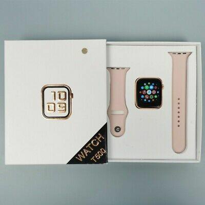 Smart Watch T500 Pink Mobile Phones Gadgets Wearables Smart