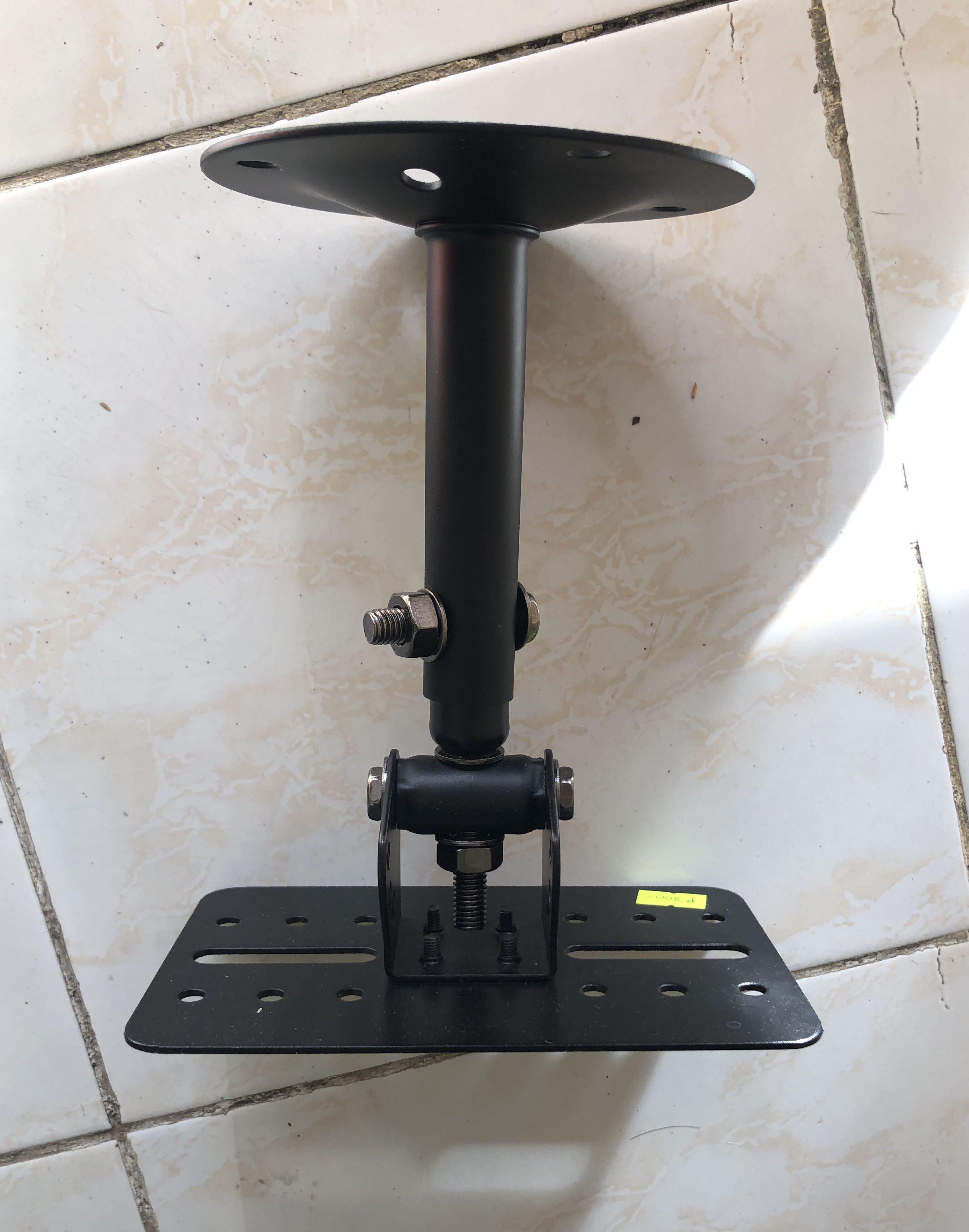 Speaker bracket / 1 pc. (Category: Soundbars, Speakers & Amplifiers) located in Makati City. Submitted by sounddimension.475 (Listing ID 1069712080, Image 2). Description: Speaker bracket Black metal Brand new One pc only.