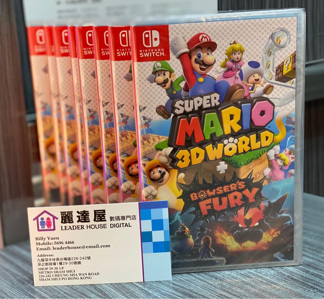 super mario bros nintendo hk store Mario 3d World Hk 門市購買送貨：Super Mario 3D World Fury World 中