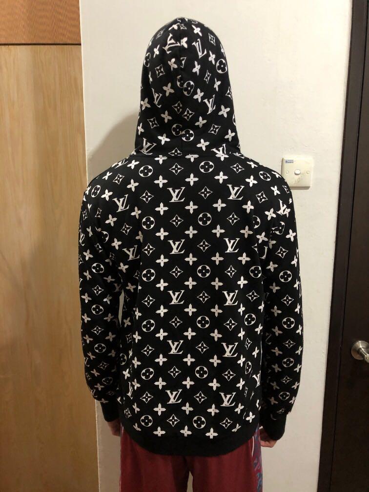 SUPREME x LOUIS VUITTON LV hoodie, Men's Fashion, Tops & Sets, Hoodies on  Carousell