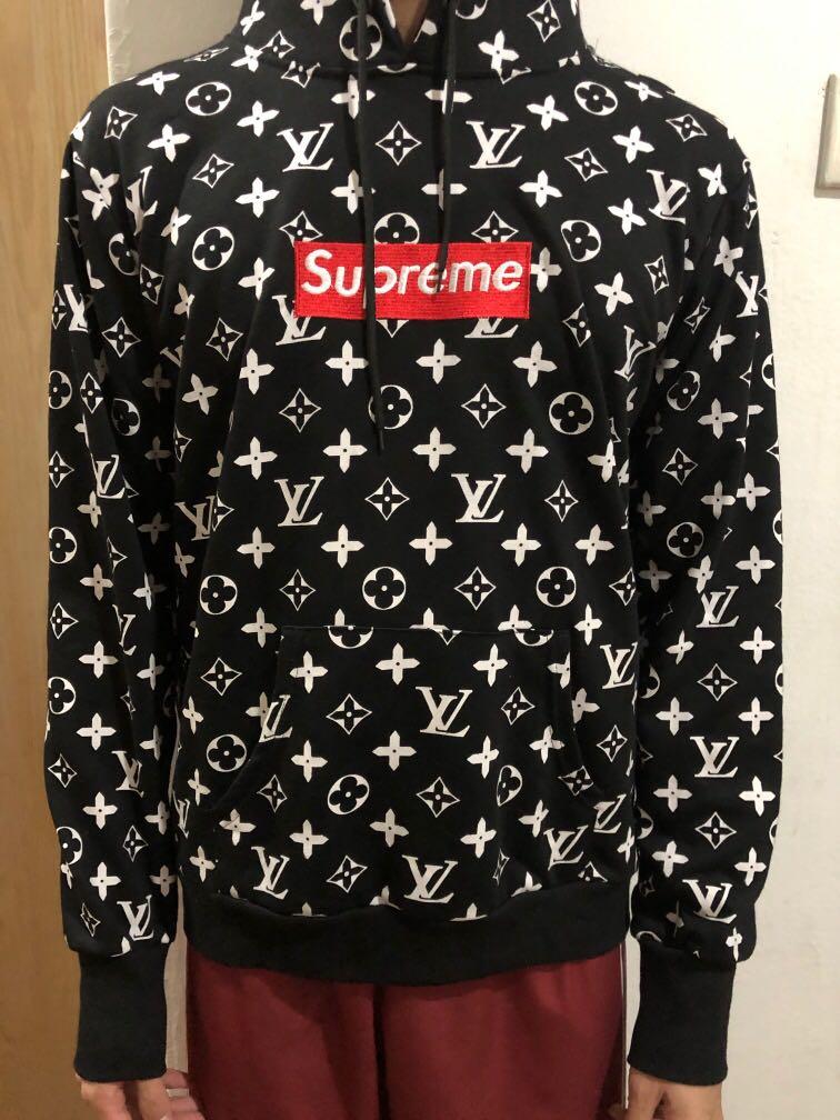 Supreme Louis Vuitton Sweatshirt Black