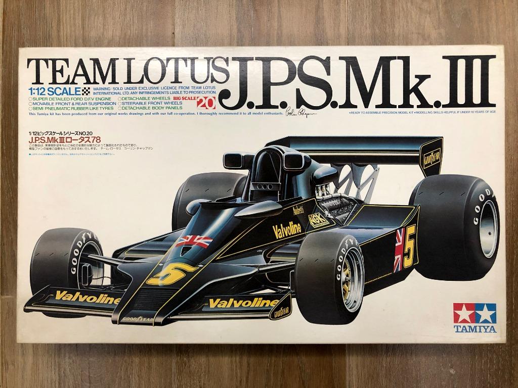 Tamiya Team Lotus J.P.S. Mk.III F1 - 1/12 Scale - Spotlight Hobbies