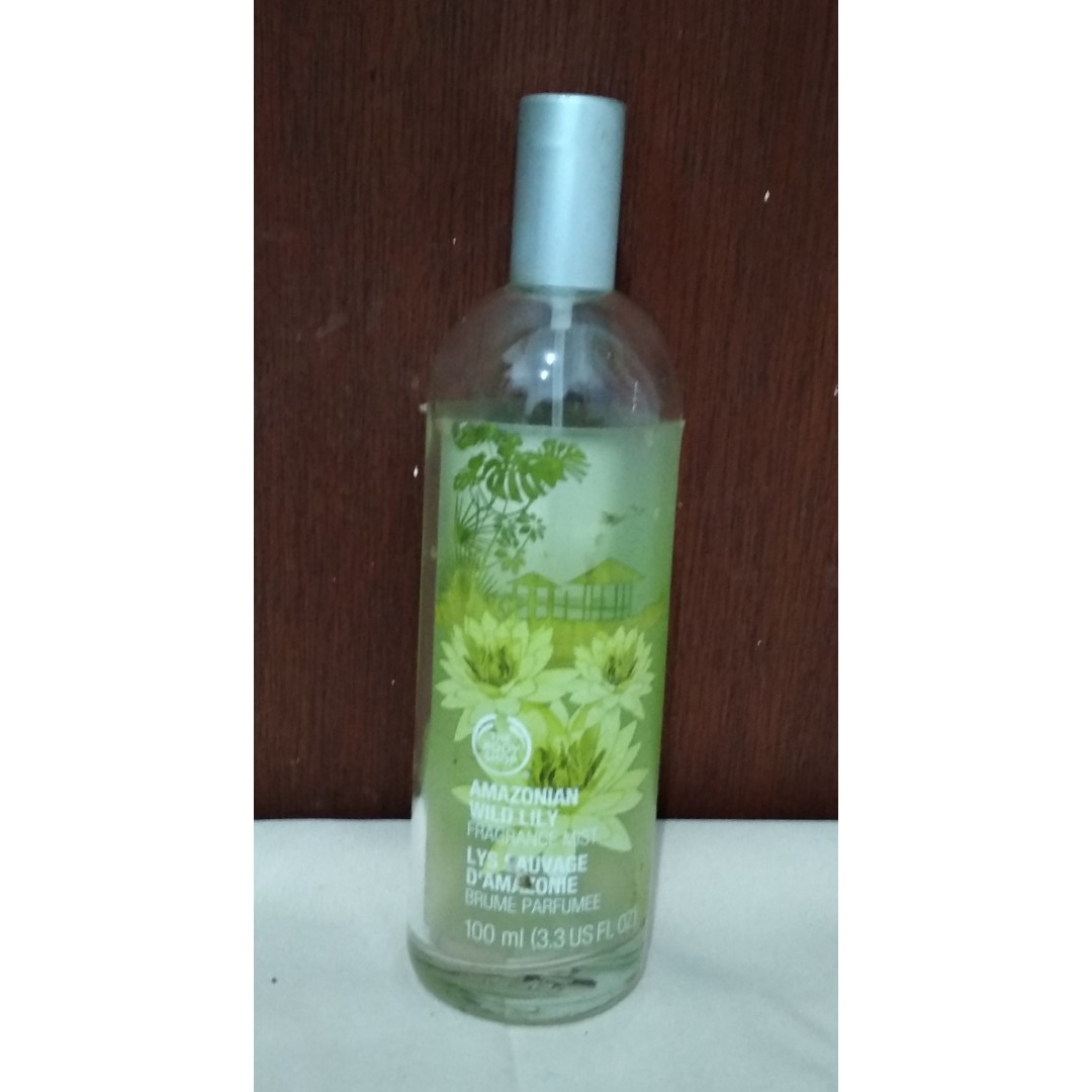 The Body Shop Amazonian Wild Lily Original Botol Parfum Kosong