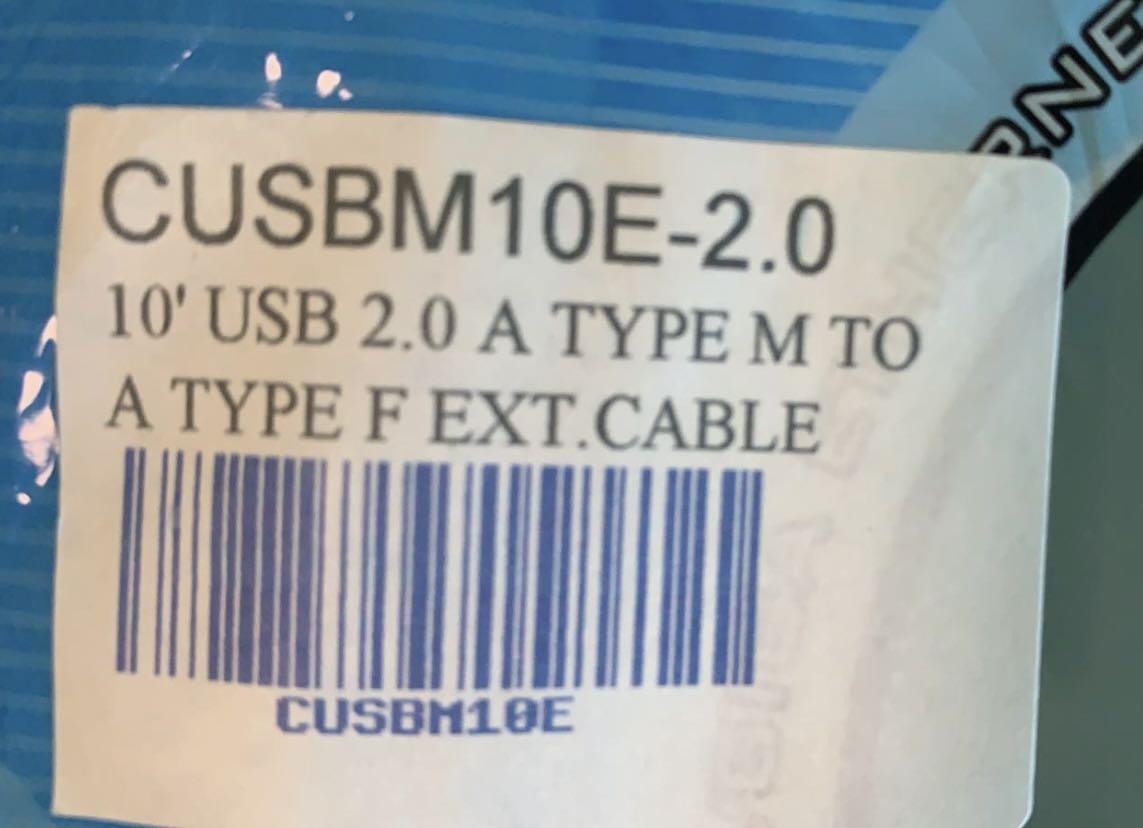 USB extension cable （分類：其他）位於 Hong Kong。 由 cpl_collections 提交（商品編號 1069757621，圖片 2）。簡介： 。