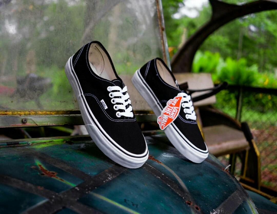 authentic black white